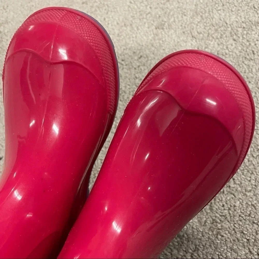 Toddlers Pink Rain Boots size 11-12 Made in Canada